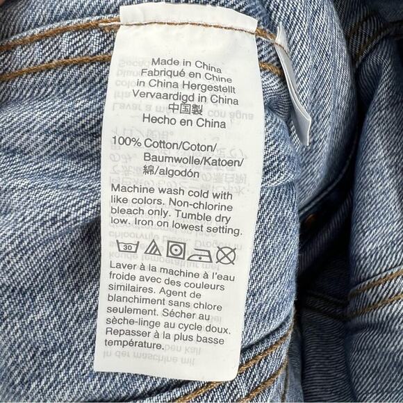 Madewell Denim Sleeveless Tie-Waist Jumpsuit in Belvoir Wash Sz XXS - Picture 5 of 9